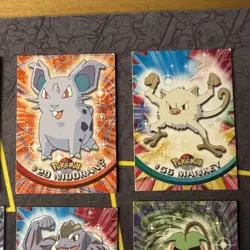 Pokemon 1999 Topps TV Animation Series 1 Cards Vintage Card Bundle - Image 3