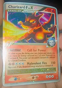 Charizard G LV.X Holo Card 143/147 Supreme Victors Rare Pokemon "Marked" - Image 1
