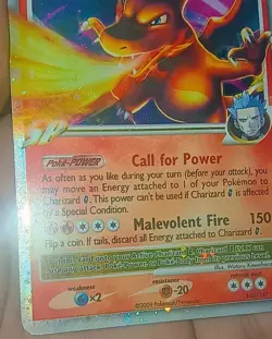 Charizard G LV.X Holo Card 143/147 Supreme Victors Rare Pokemon "Marked" - Image 5