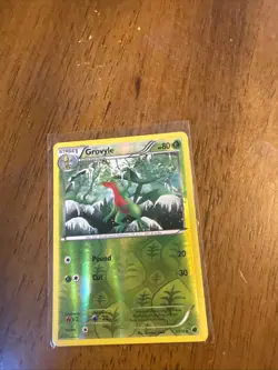 Grovyle 7/116 NM Uncommon Reverse Holo Plasma Freeze Pokemon Card - Image 1