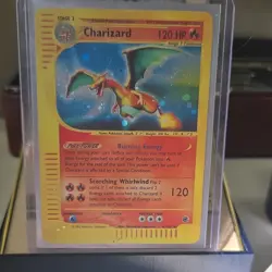 Pokemon TCG Charizard Holo 6/165 Nintendo 2002 English Card Standard Size - Image 1