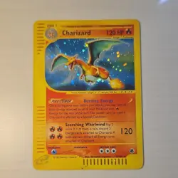 Pokemon TCG Charizard Holo 6/165 Nintendo 2002 English Card Standard Size - Image 2