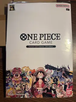 One Piece Tcg Eng PREMIUM CARD COLLECTION 25th anniversary Folder - New Sealed - - Image 1