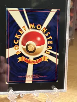 1999 Koga's Ninja Trick SGC 8 Japanese Pokemon Card Swastika Art - Image 2