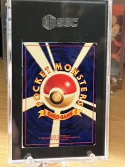 1999 Koga's Ninja Trick SGC 8 Japanese Pokemon Card Swastika Art - Image 4