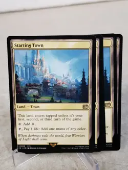 Lot of 5 - Magic The Gathering Starting Town Final Fantasy Regular - Image 1