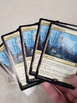 Lot of 5 - Magic The Gathering Starting Town Final Fantasy Regular - Image 2