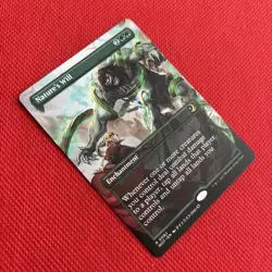 MTG “Nature’s Will” Wilds of Eldraine Reg Rare #082 NM/Unplayed *Ships Free* - Image 2