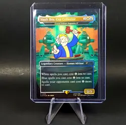 MTG Fallout Vault Boy Cap Collector Rare Foil Secret Lair Magic The Gathering - Image 1
