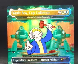 MTG Fallout Vault Boy Cap Collector Rare Foil Secret Lair Magic The Gathering - Image 5