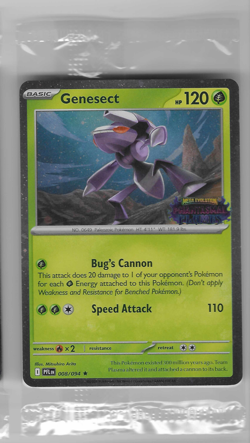 SEALED Genesect 008 Phantasmal Flames STAMPED Best Buy Promo Pokemon TCG #008 - Image 1
