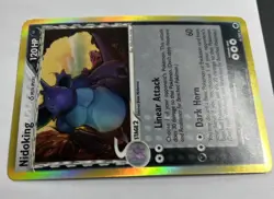 Pokemon TCG Nidoking EX Dragon Frontiers 6/101 Holo Rare Delta Species 2006 - Image 4