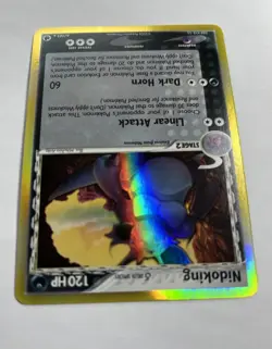 Pokemon TCG Nidoking EX Dragon Frontiers 6/101 Holo Rare Delta Species 2006 - Image 5