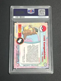 Topps Pokemon Spectra Chrome Series 2 Kangaskhan #115 PSA 10 Gem Mint - Image 2