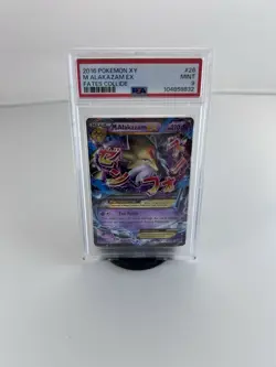 2016 Pokemon XY M Alakazam EX #26 Fates Collide PSA 9 Mint - Image 1