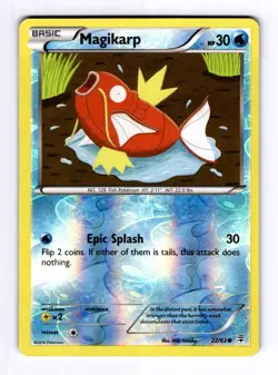 Magikarp Generations #22 (2016) Common Reverse Holo NM Pokemon - Image 1