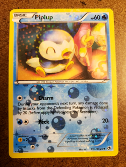 2013 TCG POKEMON PIPLUP Legendary Treasures Radiant Collection FULL ART RC6/RC25 - Image 3