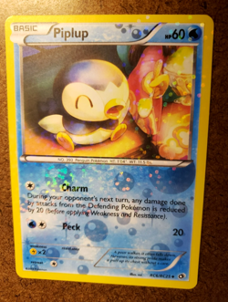 2013 TCG POKEMON PIPLUP Legendary Treasures Radiant Collection FULL ART RC6/RC25 - Image 4
