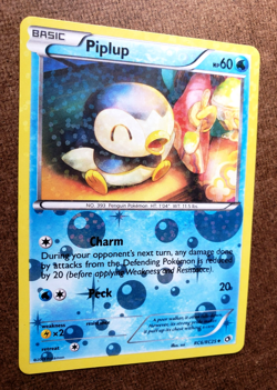 2013 TCG POKEMON PIPLUP Legendary Treasures Radiant Collection FULL ART RC6/RC25 - Image 5