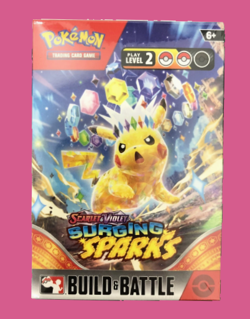 Pokemon TCG Surging Sparks Build and Battle Box - NEW SEALED - Image 1