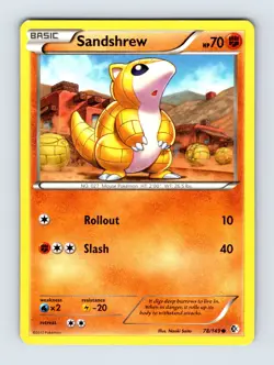 Sandshrew - Boundaries Crossed 78/149 - MP - Pokemon - Image 1
