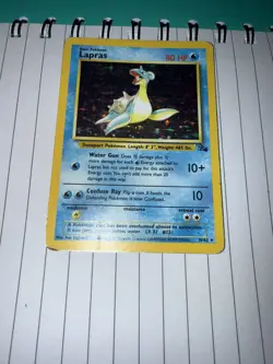 Pokemon TCG vintage holo lot of 3 - heavy played lot 121 -(10/62)(8/130) (13/62) - Image 5