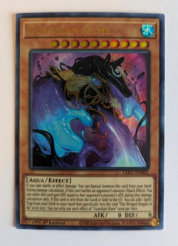 Guardian Slime Ultra Rare 1st Edition LED7-EN003 Yugioh - Image 1