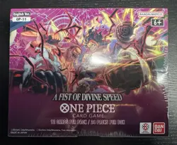 One Piece OP11 Booster Box ENG A Fist Of Divine Speed Sealed MINT CONDITION - Image 1