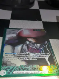 One Piece Card Hody Jones OP06-020 Alt Art Eng Wings Of the Captain - Image 4