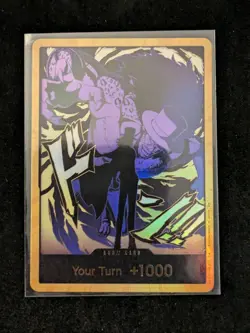 Don!! Card (Gold) (Rob Lucci) One Piece Premium Booster THE BEST Vol.2 PRB-02 - Image 1