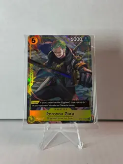 One Piece TCG • Roronoa Zoro OP07-113 • Promo • ENG/NM/Sealed - Image 1