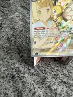 Pokemon TCG Lillie's Ribombee Card Journey Together Illustration, 164/159 - Image 5