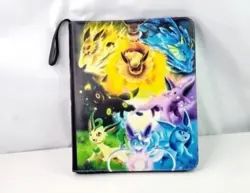 Pokemon Eevee Eeveelutions Card Binder TCG Holds 900 Cards. New. - Image 1