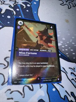 Miss Fortune - Buccaneer - Riftbound Organized Play Promotional Cards (OPP) - Image 2