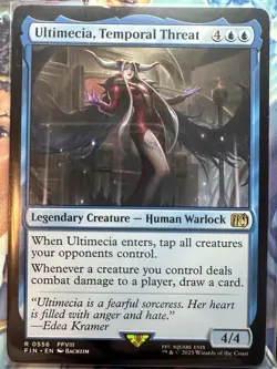 Final Fantasy Promo Cards Foil Cloud & Sephiroth Magic The Gathering mtg costco - Image 4