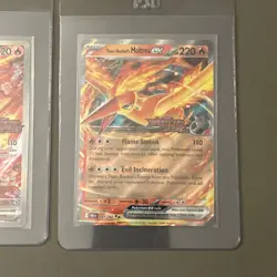 Pokemon Team Rocket's Moltres ex (Destined Rivals Stamp) 229/182 3x Cards Total - Image 4
