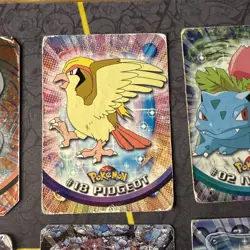 Pokemon 1999 Topps TV Animation Series 1 Cards Vintage Card Bundle - Image 3