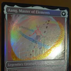 Avatar Aang / Aang, Master of Elements - Prerelease Foil Promo - Avatar TLA MTG - Image 5