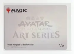 MTG Avatar The Last Airbender Otter-Penguin Gold Stamped Signature Art Series 4 - Image 2