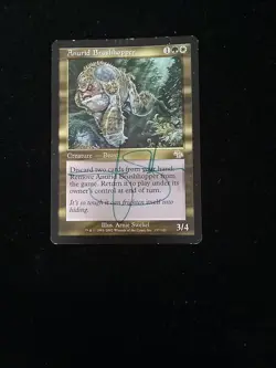 2002 MTG: Anurid Brushhopper English - Judgment (JUD) - Signed Moderate Play - Image 1
