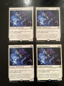 Adept Watershaper X4X NM/M Lorwyn Eclipsed ECL Magic Gathering MTG - Image 1