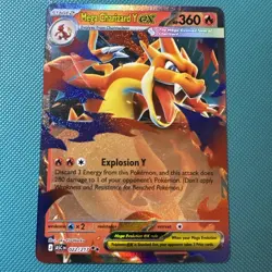 Pokemon Mega Charizard Y Ex Mega Evolutions Ascended Heros 022/217 NM Pack Fresh - Image 1