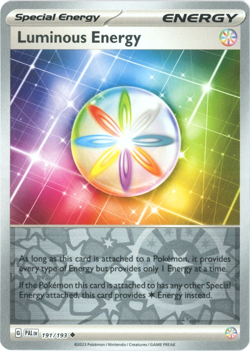Luminous Energy (Reverse Holo) - Paldea Evolved - Scarlet & Violet - Pokemon - Image 1