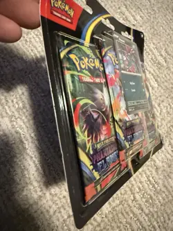 Pokemon TCG Phantasmal Flames 3-Pack Blister Sneasel Lot of 2 Factory Sealed - Image 5