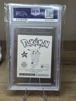1999 MERLIN POKEMON #S15 GENGAR-PRISM PSA 6 - Image 2