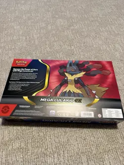 Pokemon TCG Mega Lucario Ex Preimun Figure Collection Box - Factory Sealed - Image 3