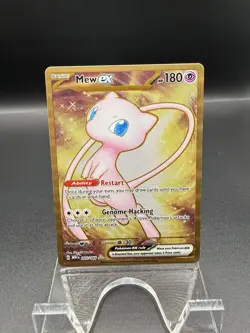 2023 Pokemon 151 Mew ex Gold Metal Ultra Premium Collection #205/165 - Image 1