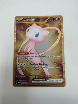 Pokemon TCG Scarlet & Violet 151 UPC Promo Metal Hyper Rare Mew EX 205/165- MINT - Image 1