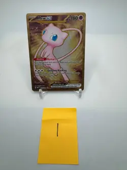Pokemon TCG Scarlet & Violet 151 UPC Promo Metal Hyper Rare Mew EX 205/165- MINT - Image 2