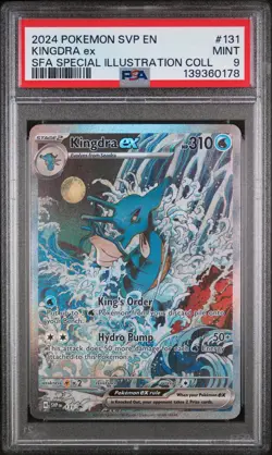 Kingdra Ex Pokemon Svp En-Sv Black Star Promo 131 PSA 9 - Image 1